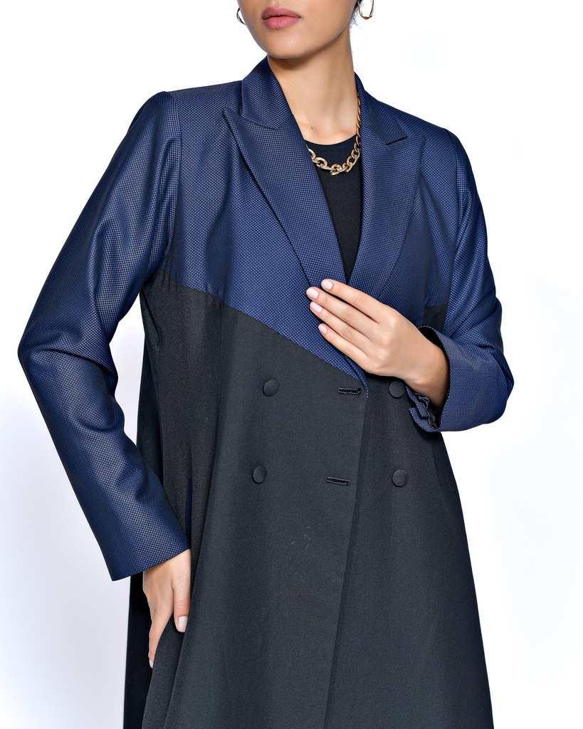 Top Blazer Black Navy
