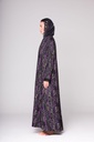 The Dhurymah Blossom cloche (Black & Purple)