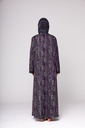 The Dhurymah Blossom cloche (Black & Purple)