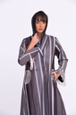 A Line Blazer Black Grey