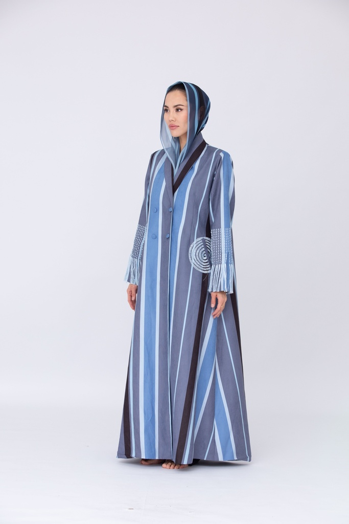 A Line Blazer Blue