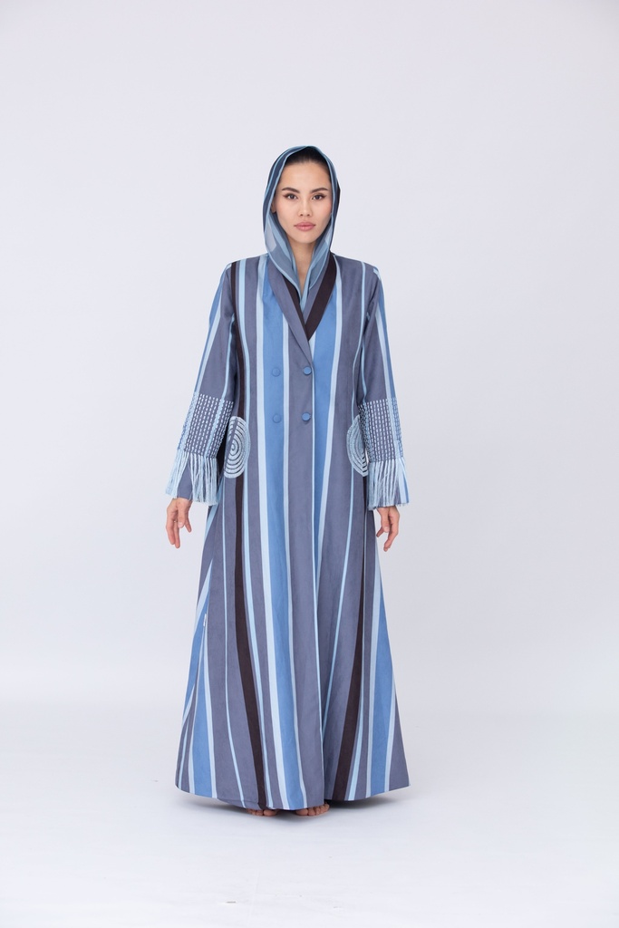 A Line Blazer Blue