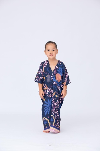 Ananas Navy-Blue (Kids)